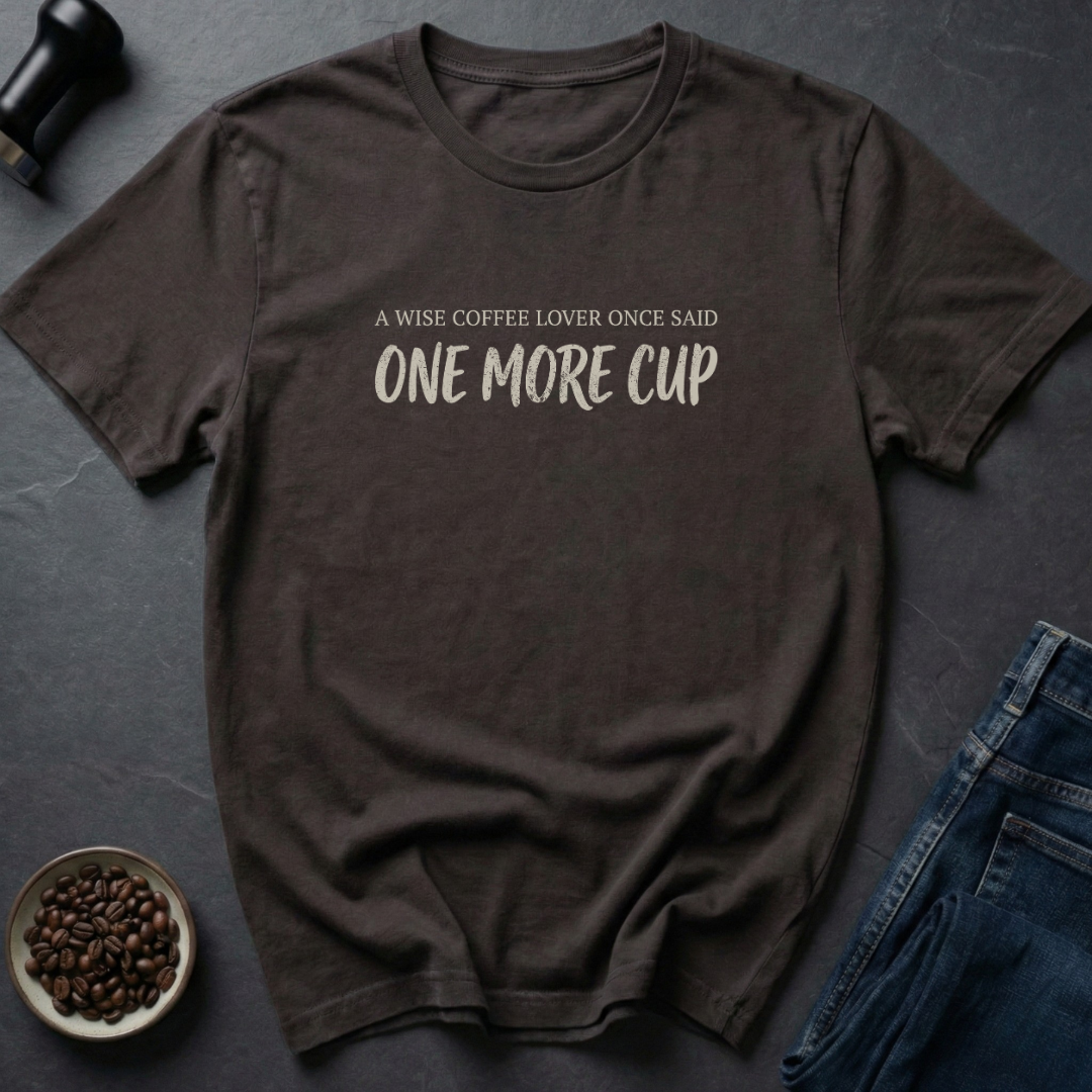 One More Cup T-Shirt