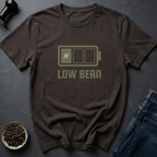 Coffee graphic Low Bean T-Shirt in by Caffeine Dept