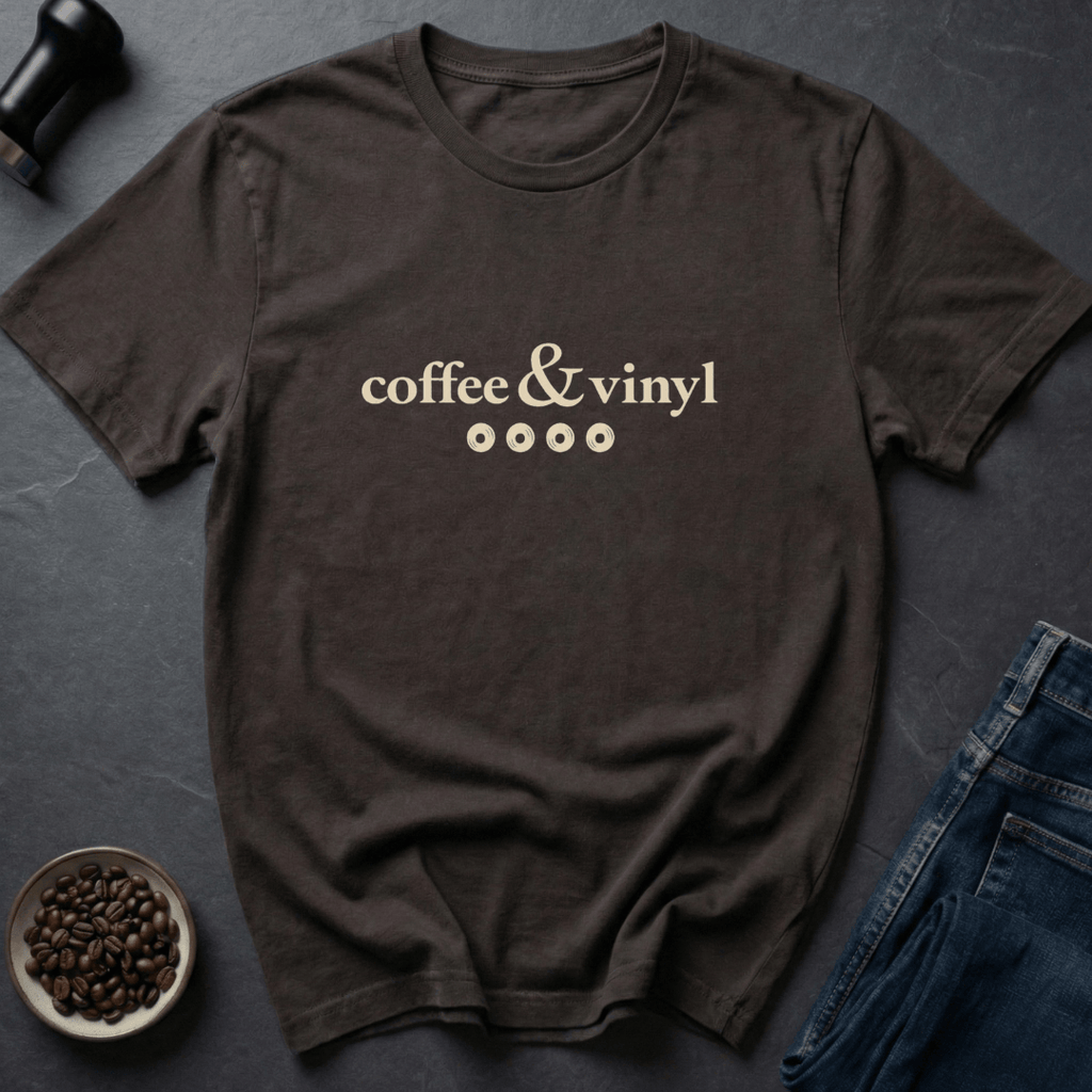 Coffee graphic Coffee Vinyl T-Shirt in by Caffeine Dept