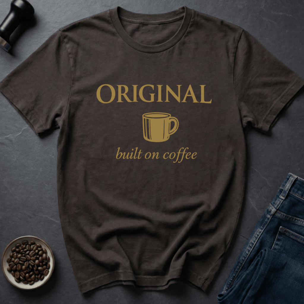 Coffee graphic Original Coffee T-Shirt in by Caffeine Dept