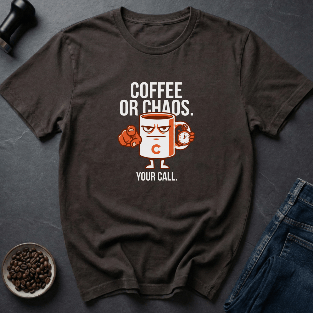 Coffee graphic Choose Coffee T-Shirt in by Caffeine Dept