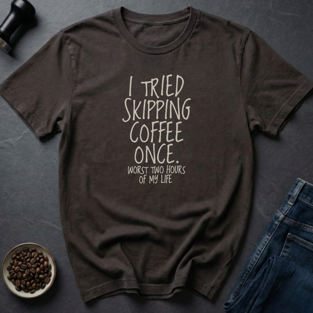 Skipping Coffee T-shirt