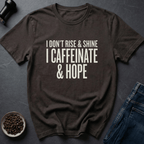 Coffee graphic Caffeinate Hope T-Shirt in by Caffeine Dept