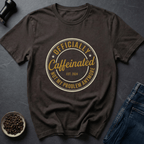Coffee graphic Fully Wired T-Shirt in by Caffeine Dept