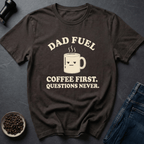 Coffee graphic Father Roast T-Shirt in by Caffeine Dept