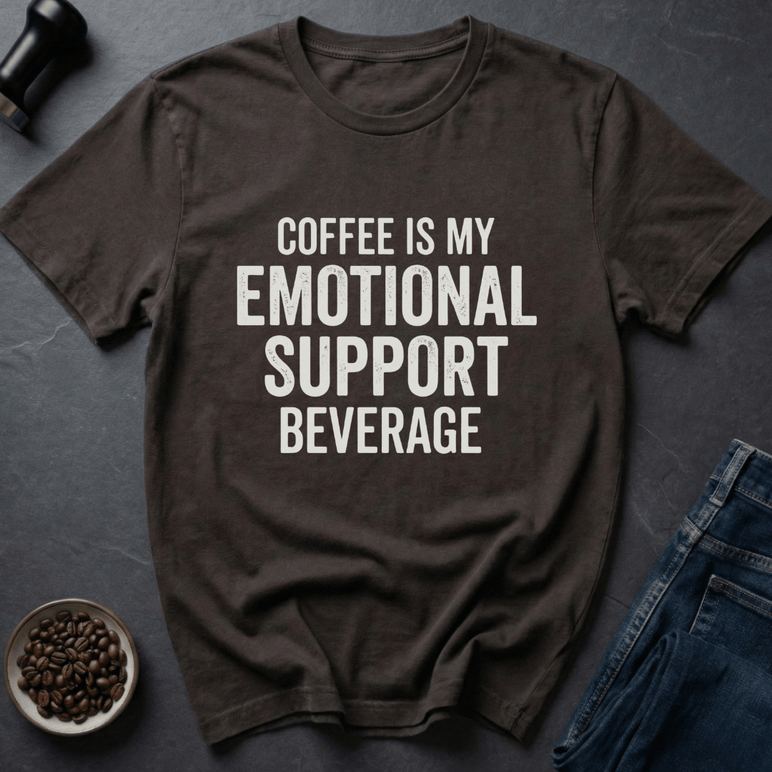Coffee graphic Coffee Therapy T-Shirt in by Caffeine Dept