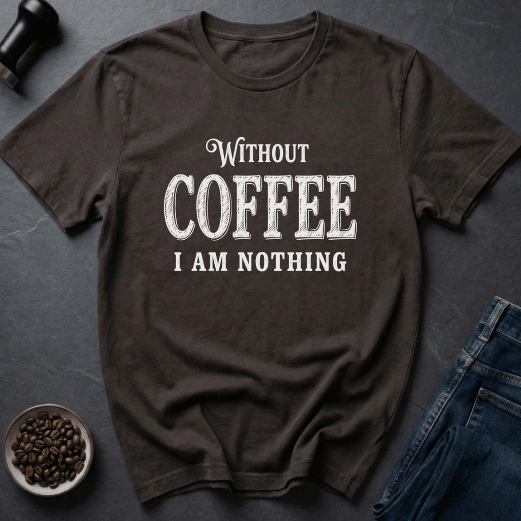 Coffee graphic Soul Missing T-Shirt in by Caffeine Dept