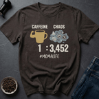 Coffee graphic Busy Mom T-Shirt in by Caffeine Dept