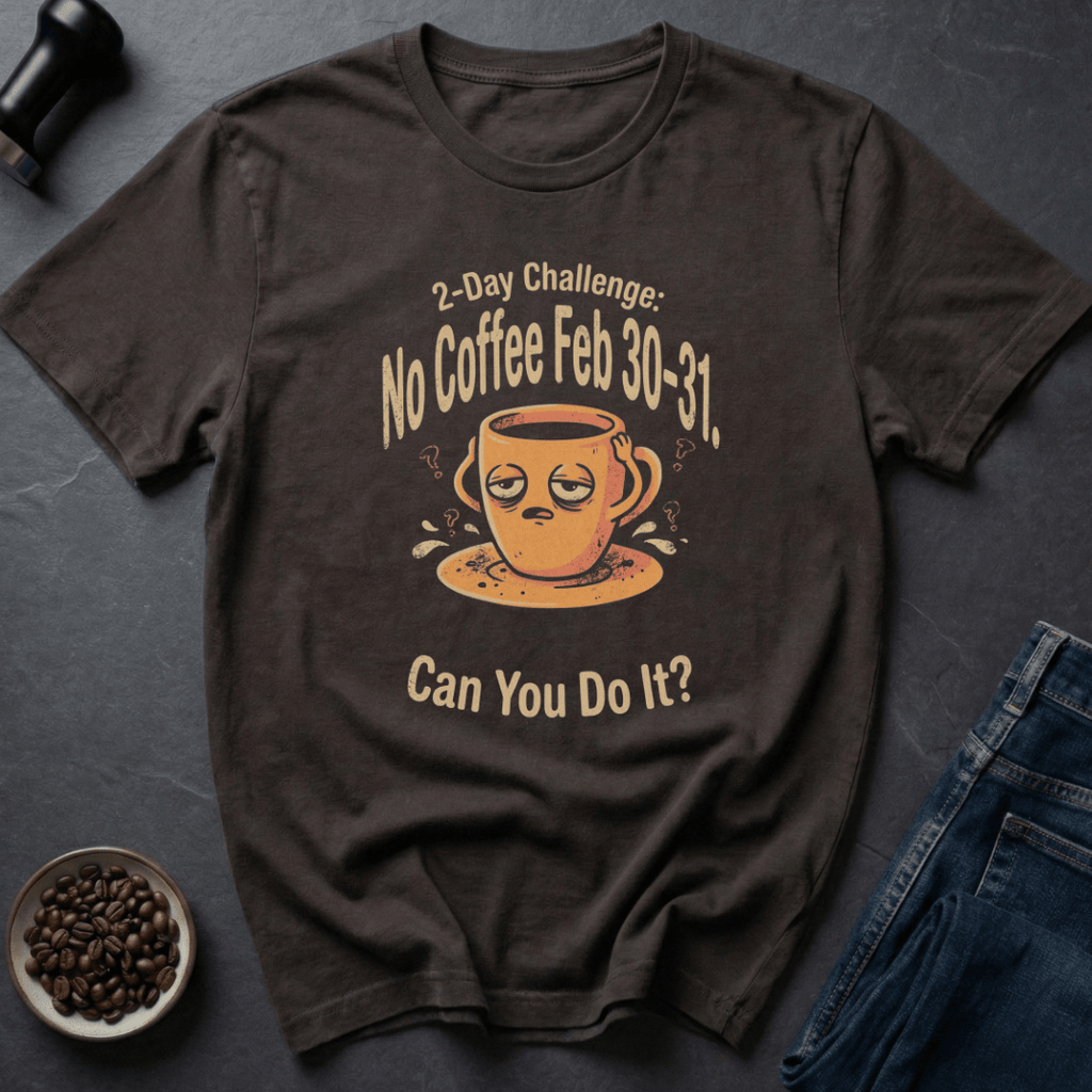 Coffee graphic Impossible Challenge T-Shirt in by Caffeine Dept