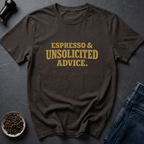 Coffee graphic Espresso Advice T-Shirt in by Caffeine Dept