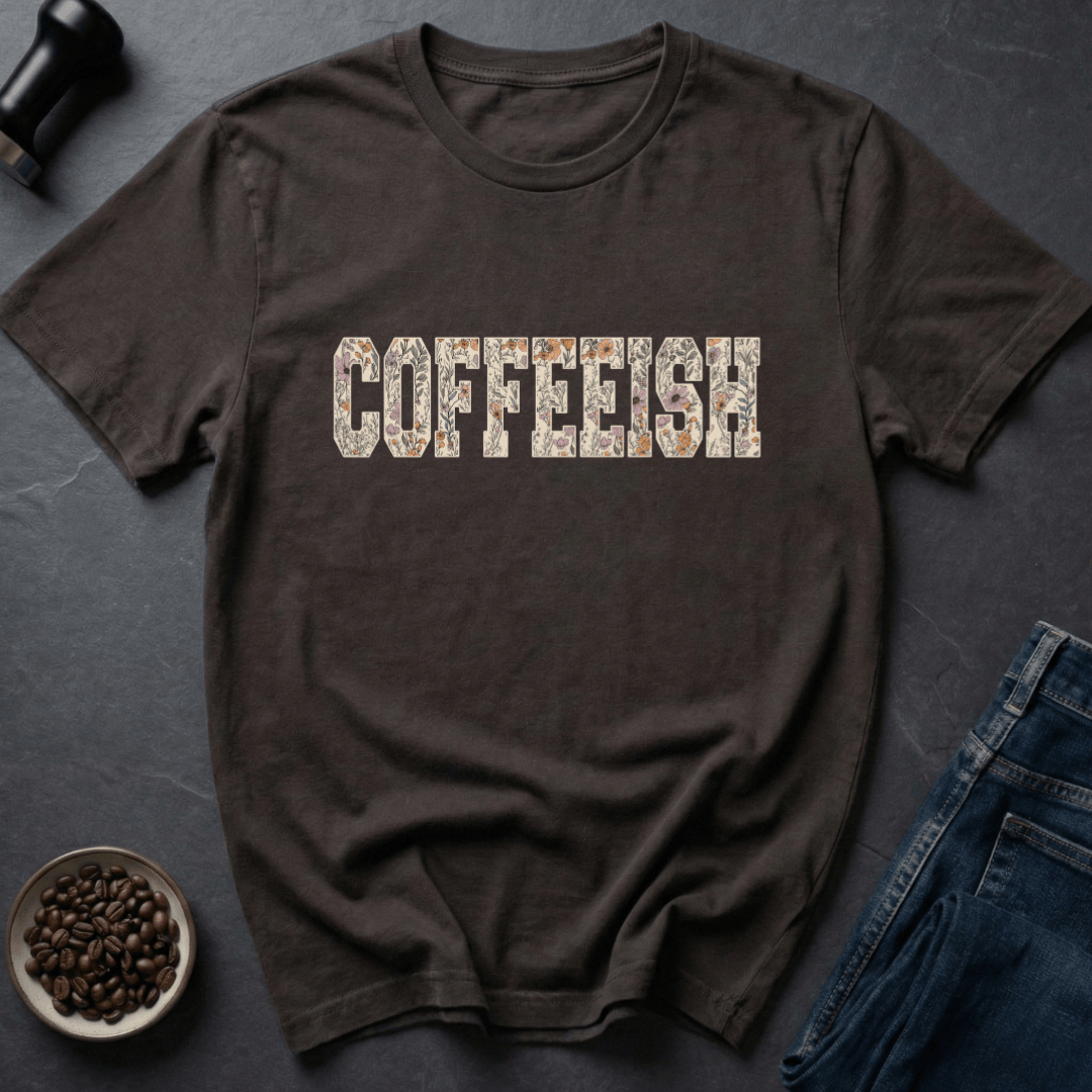 Coffee graphic Coffee Bloom T-Shirt in by Caffeine Dept