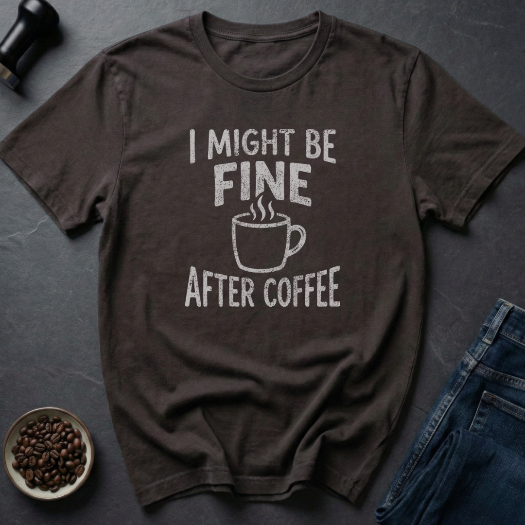 Fine After Coffee T-Shirt