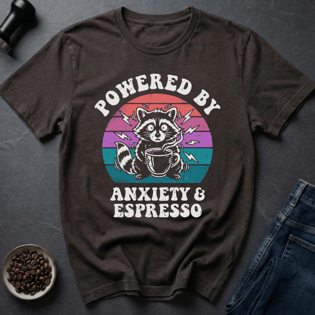 Anxious Raccoon T-Shirt