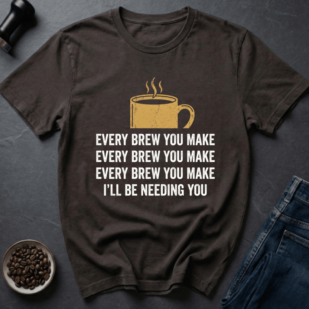 Coffee graphic Sip Stalker T-Shirt in by Caffeine Dept