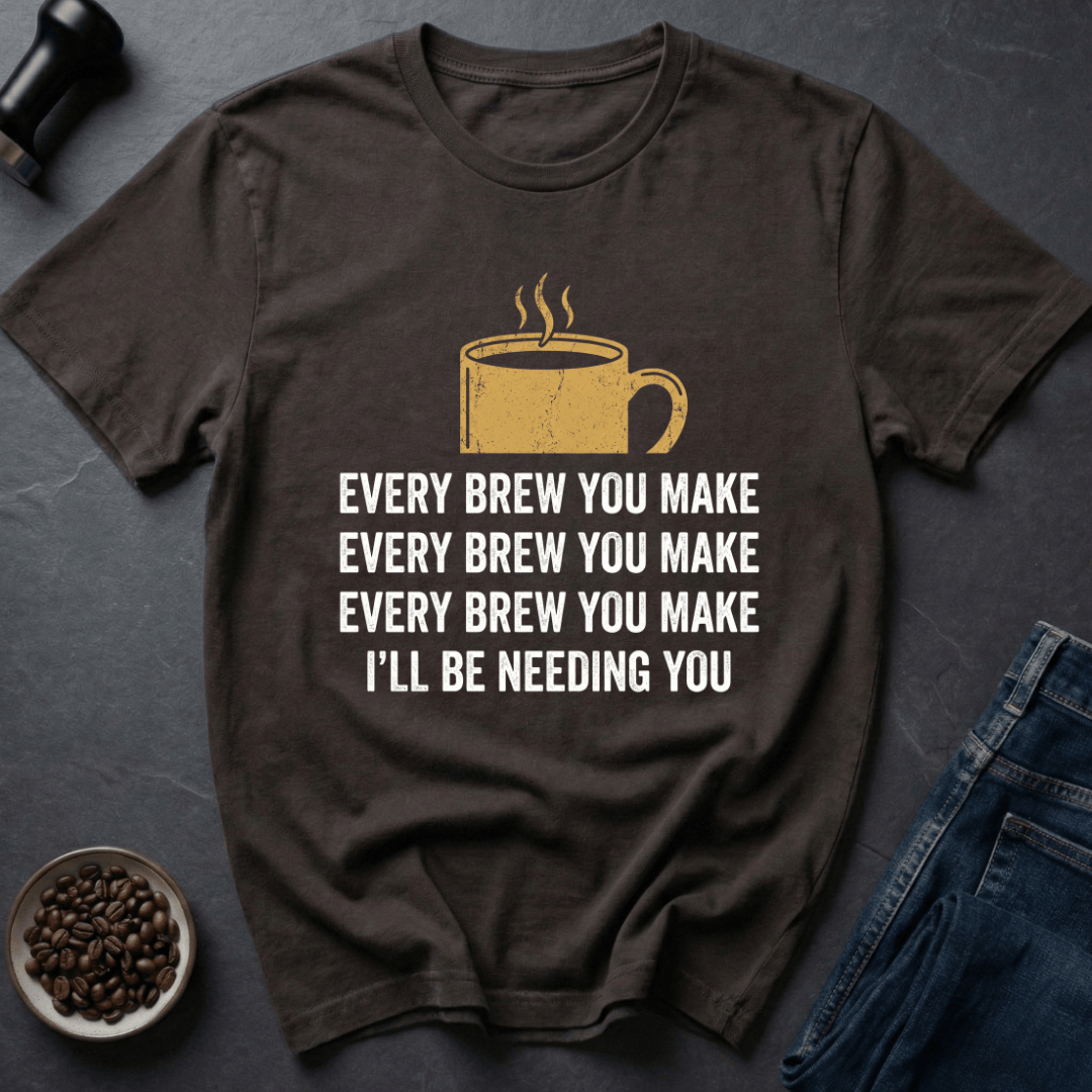 Coffee graphic Sip Stalker T-Shirt in by Caffeine Dept