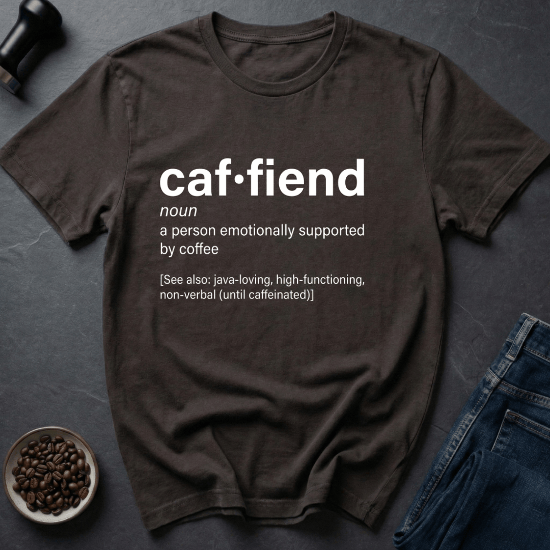 Coffee graphic Bean Goblin T-Shirt in by Caffeine Dept