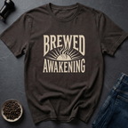 Coffee graphic Brew Mode T-Shirt in by Caffeine Dept