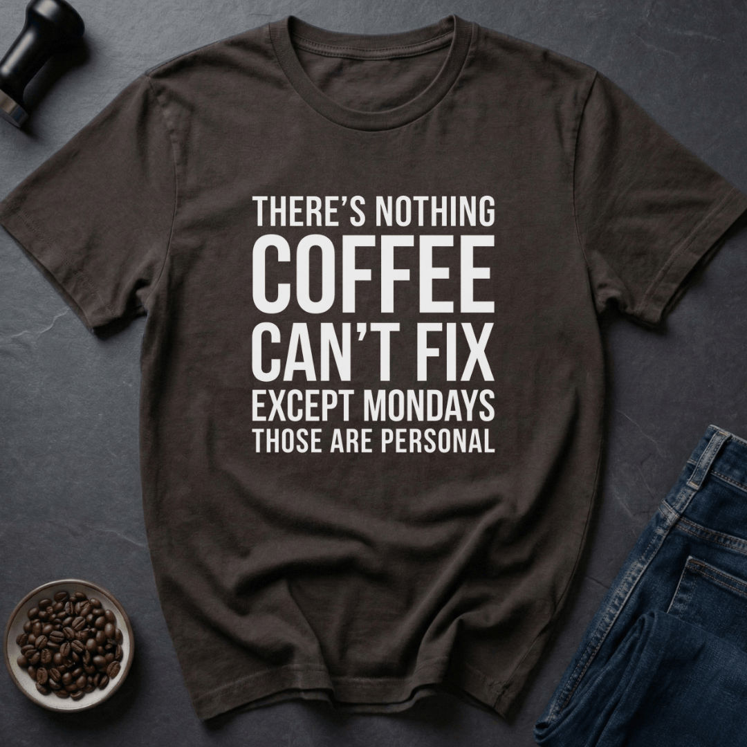 Coffee graphic Roast Problems T-Shirt in by Caffeine Dept