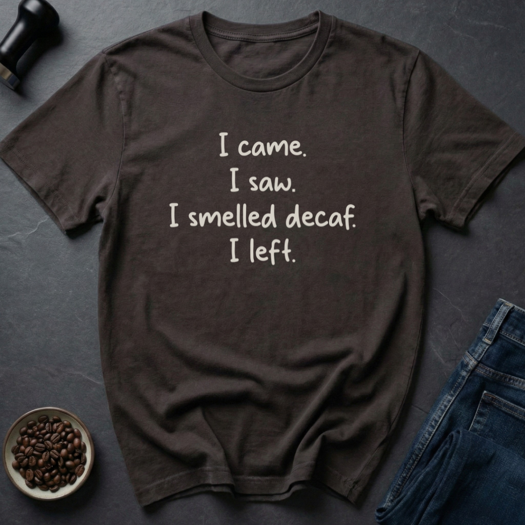Smelled Decaf T-Shirt