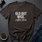 Coffee graphic Old Wise T-Shirt in by Caffeine Dept