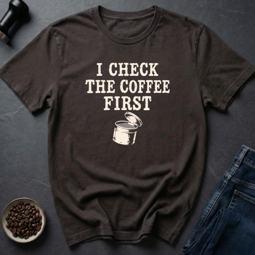 Priorities Checked T-Shirt