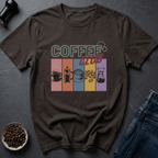 Coffee graphic Bean Club T-Shirt in by Caffeine Dept
