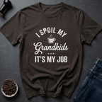 Coffee graphic Proud Grandma T-Shirt in by Caffeine Dept
