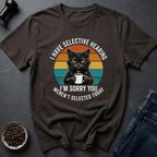 Coffee graphic Morning Attitude T-Shirt in by Caffeine Dept