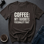 Coffee graphic Trait Coffee T-Shirt in by Caffeine Dept
