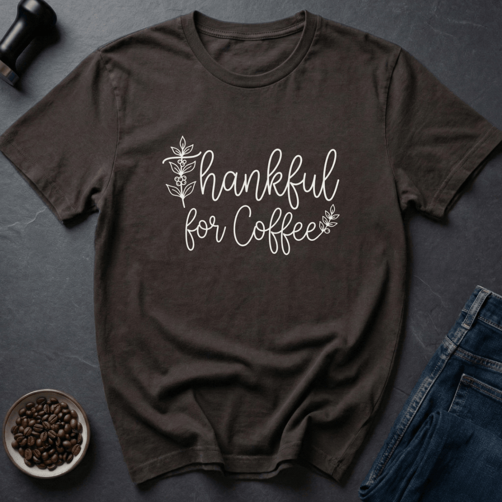 Coffee graphic Blessed Brew T-Shirt in by Caffeine Dept