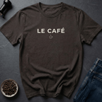 Coffee graphic Cafe Mood T-Shirt in by Caffeine Dept