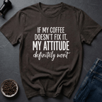Coffee graphic Caffeine First T-Shirt in by Caffeine Dept