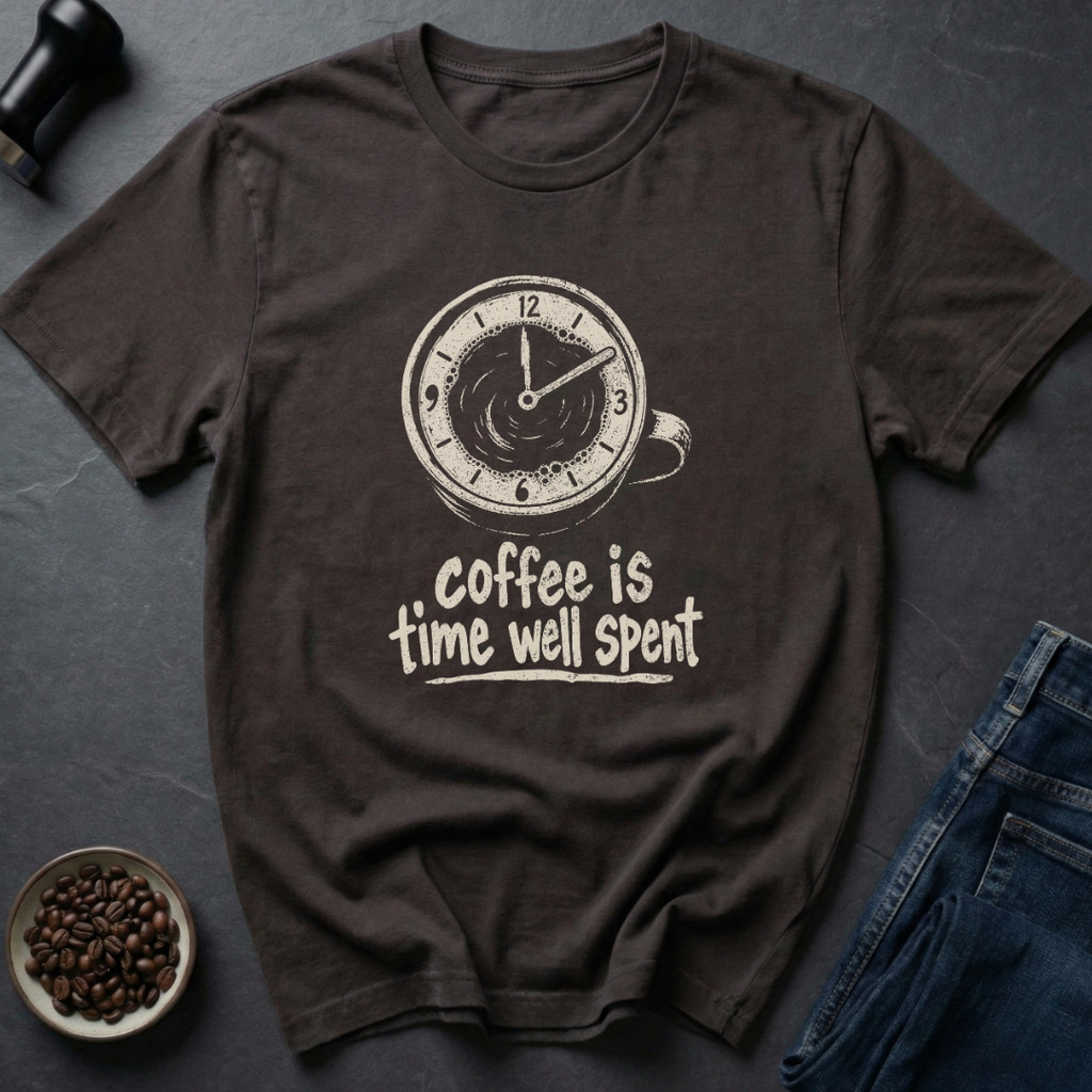 Clock Coffee T-Shirt