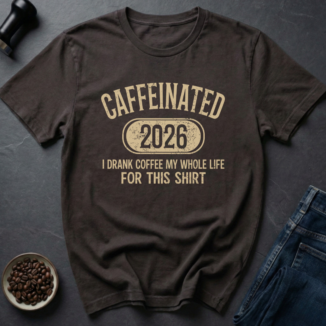 Caffeinated 2026 T-Shirt