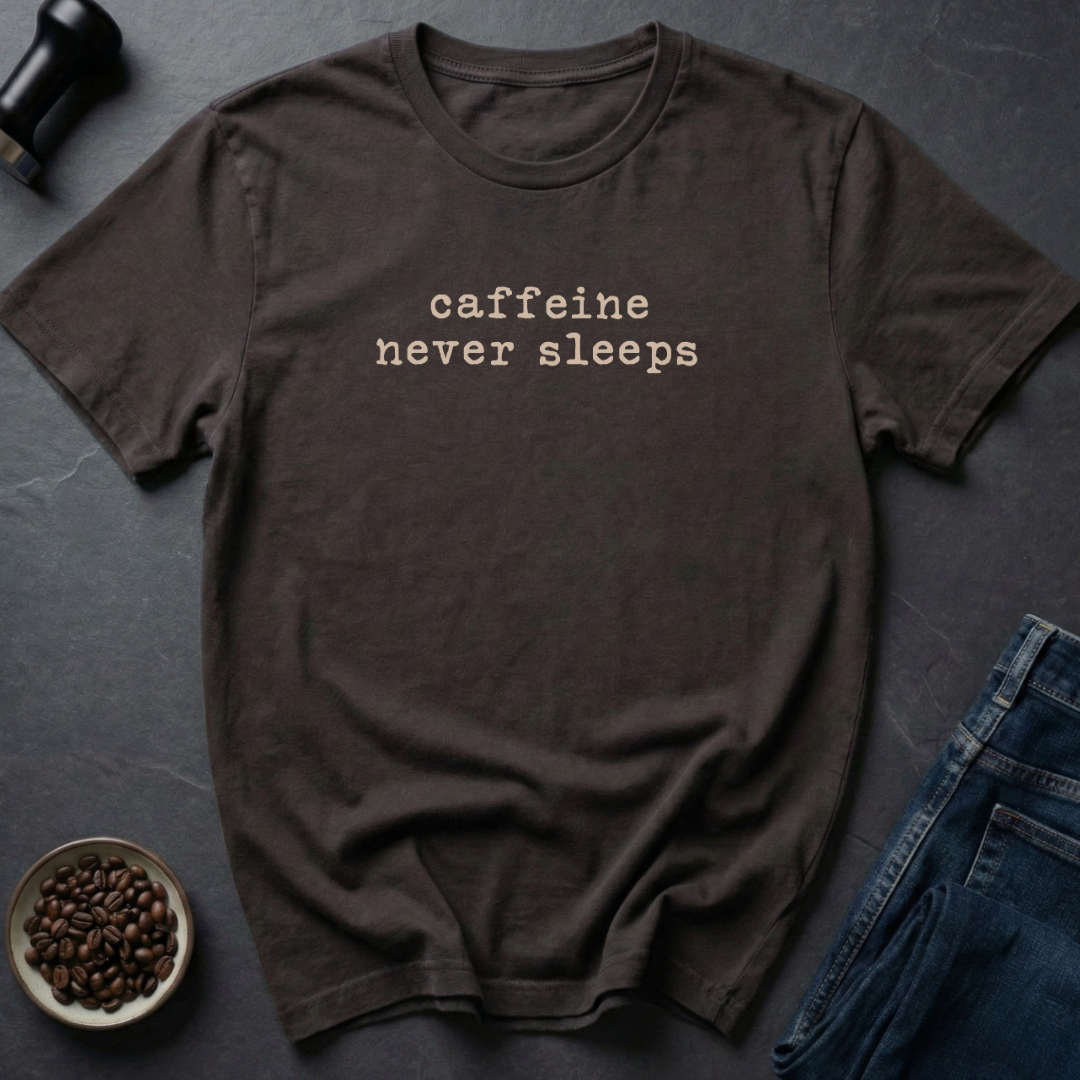 Caffeine Never T-Shirt