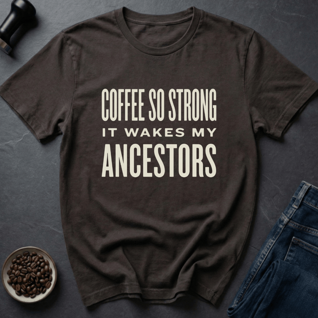 Coffee graphic Heritage Coffee T-Shirt in by Caffeine Dept