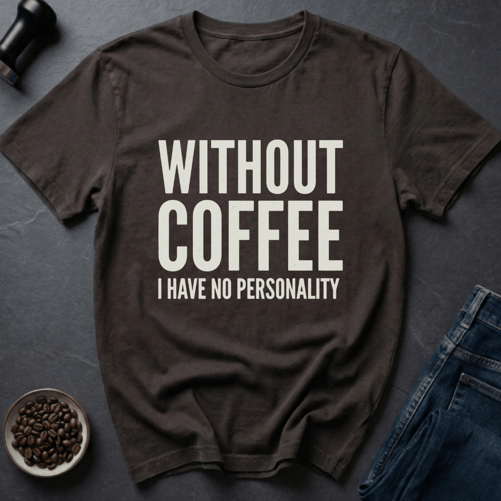 Coffee graphic Coffee Identity T-Shirt in by Caffeine Dept
