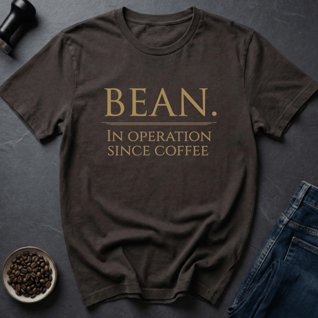 Coffee graphic Bean Mode T-Shirt in by Caffeine Dept