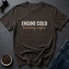 Coffee graphic Engine Cold T-Shirt in by Caffeine Dept