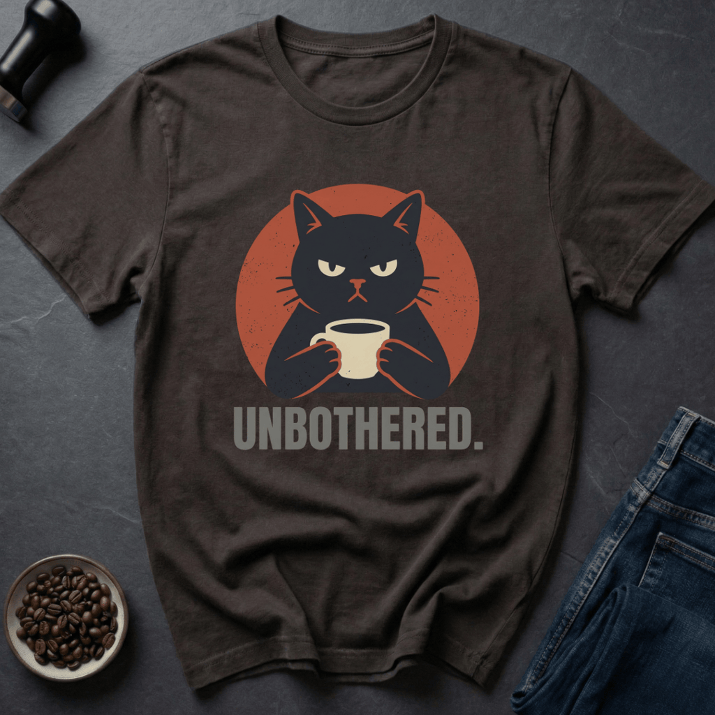 Coffee graphic Zero Stress T-Shirt in by Caffeine Dept
