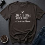 Coffee graphic More Coffee T-Shirt in by Caffeine Dept