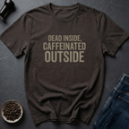 Coffee graphic Alive-ish T-Shirt in by Caffeine Dept
