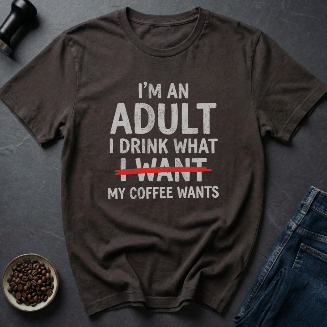 Adult Coffee T-Shirt