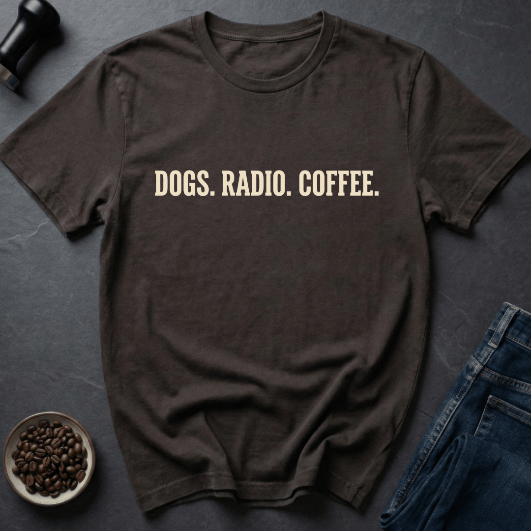 Coffee graphic Porch Brew T-Shirt in by Caffeine Dept
