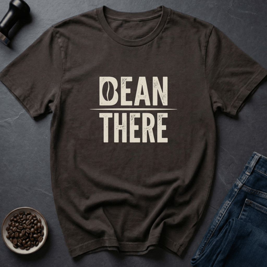 Coffee graphic Bean There T-Shirt in by Caffeine Dept