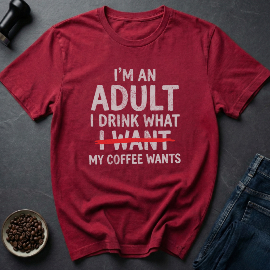 Adult Coffee T-Shirt