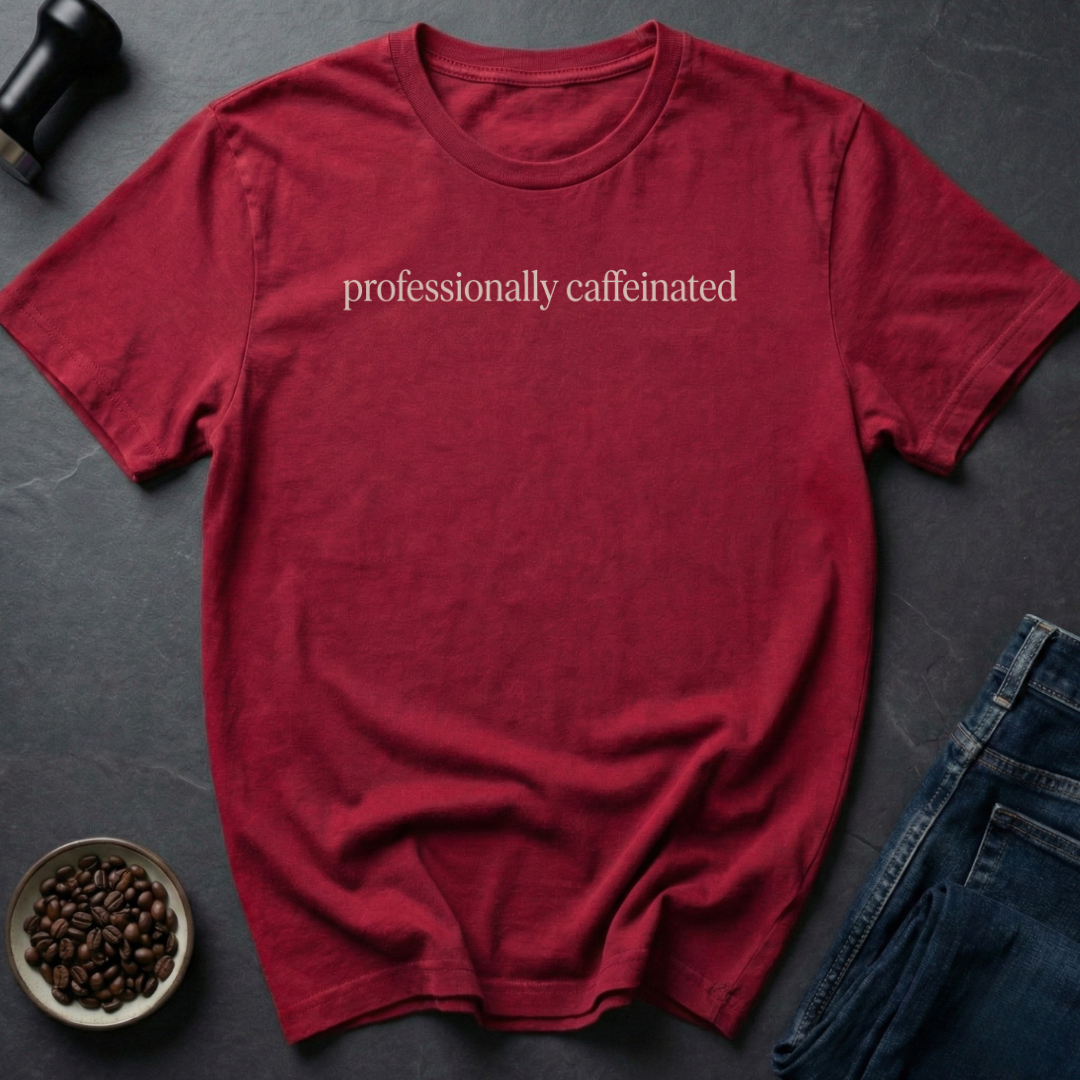 Professionally Caffeinated T-Shirt