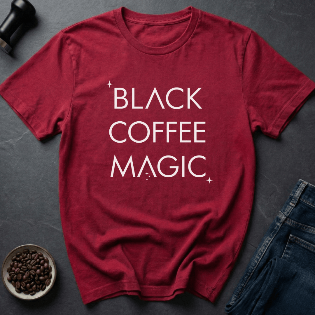 Coffee graphic Bean Wizard T-Shirt in by Caffeine Dept