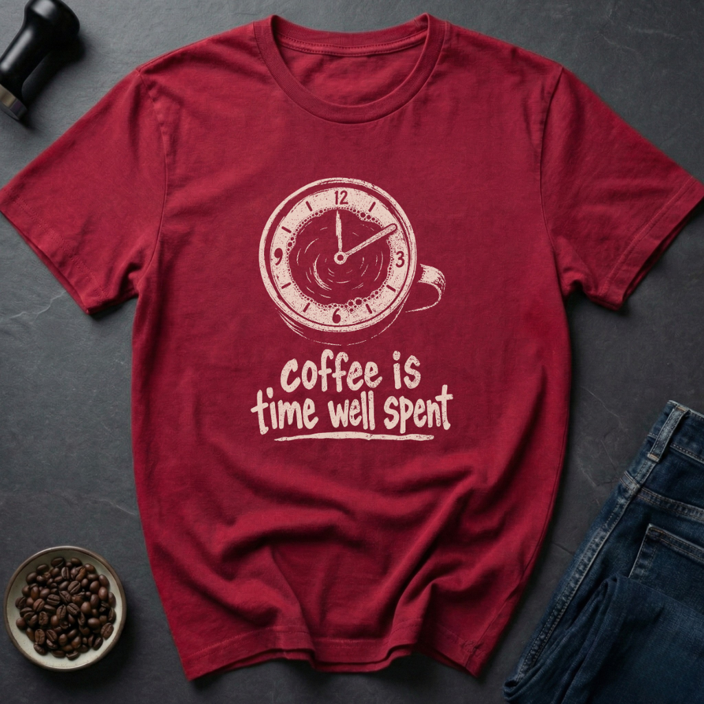 Clock Coffee T-Shirt