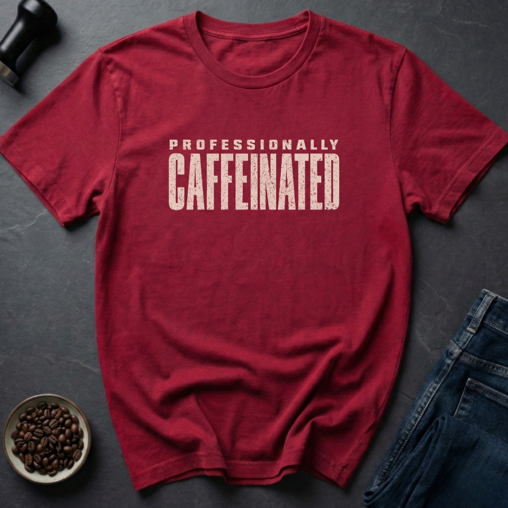 Professionally Caffeinated T-Shirt